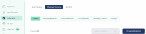 Create WhatsApp chatbot in Serlzo