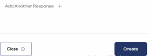 Add another response and create chatbot in Serlzo